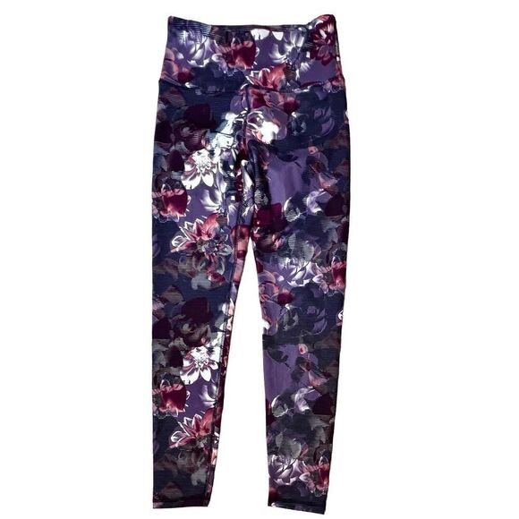 Balance Collection Activewear High Waist Contender 2 Floral 26" Legging MEDIUM - Picture 2 of 11